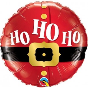 Ho Ho Ho Santa's Belt Christmas Balloon 